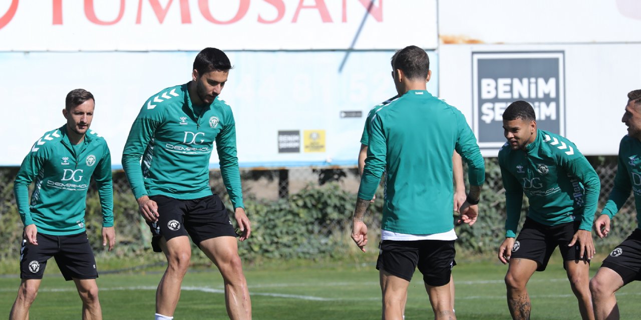Konyaspor’da, Gençlerbirliği mesaisi devam ediyor