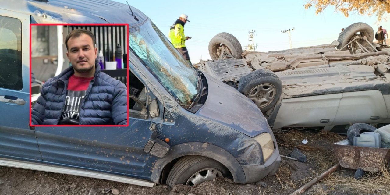 Konya’daki feci kaza Cumaali Pekince’yi hayattan kopardı