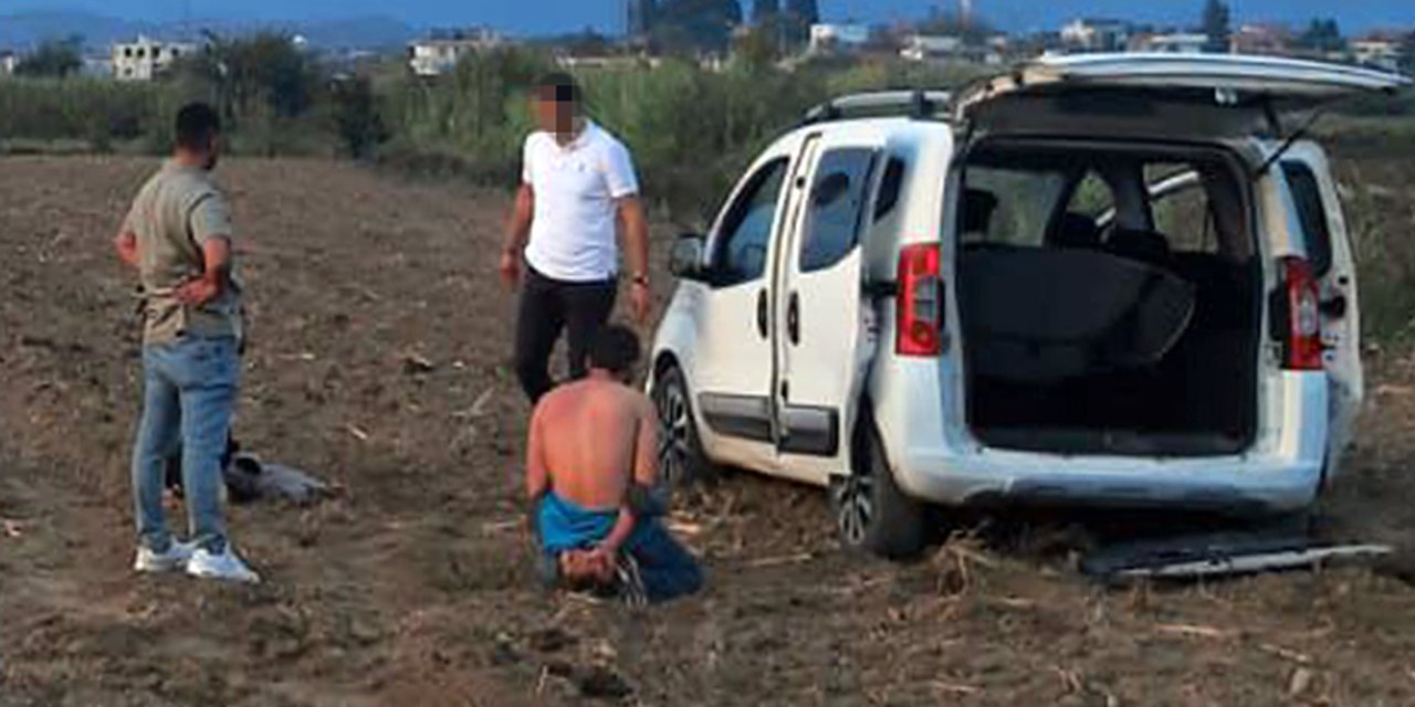 Jandarma kovalamacası tarlada bitti! 2 firari tutuklandı