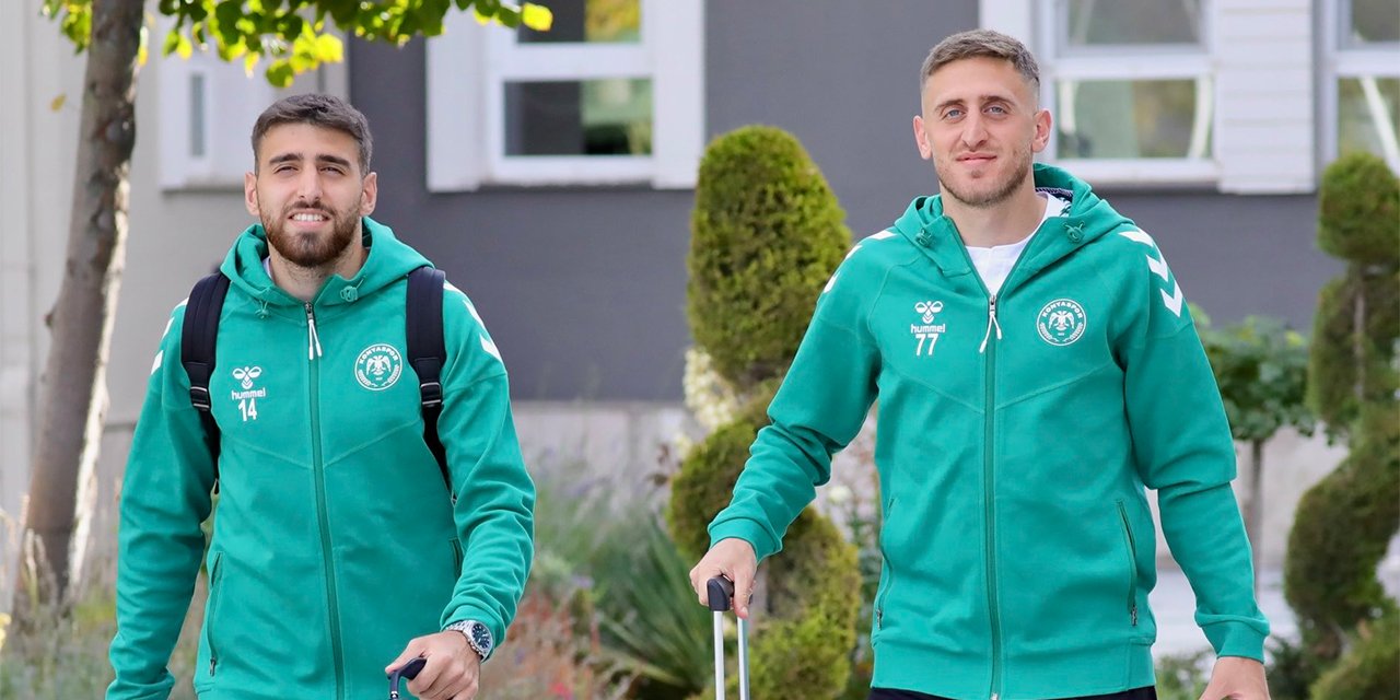 Konyaspor kafilesi Ankara’ya hareket etti
