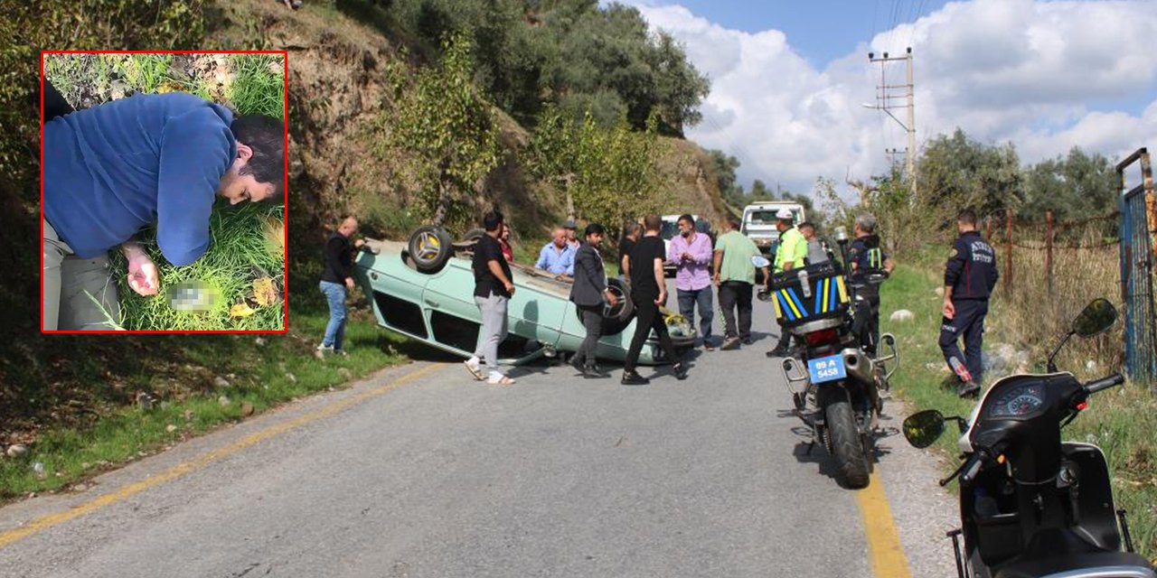 Kaza yapan şoförün yakınları gazetecilere saldırdı