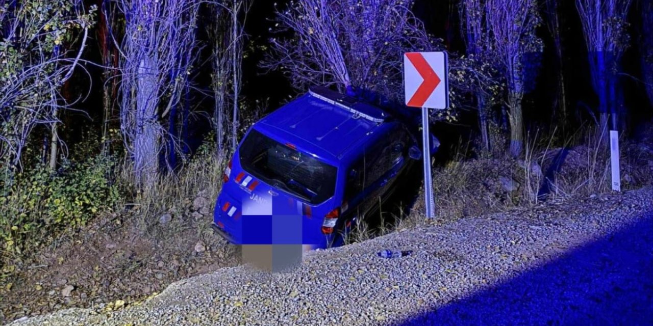 Konya’da olaya giden jandarmalar kaza yaptı