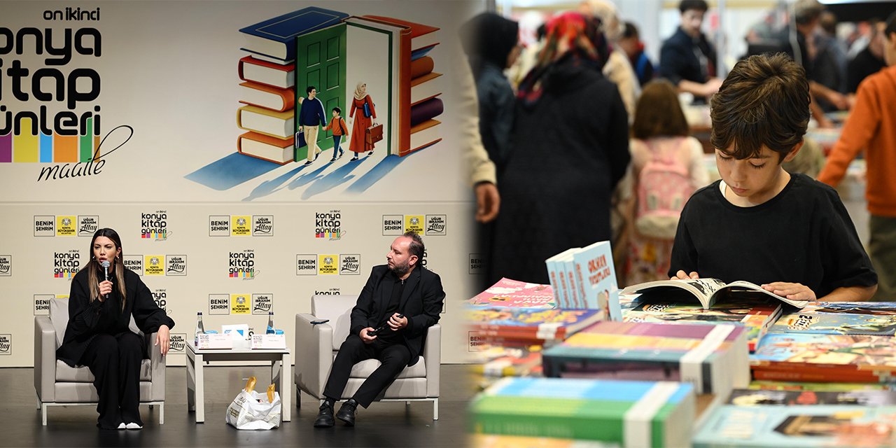 Konya’da ünlü isimleri misafir eden kitap şöleni sona erdi