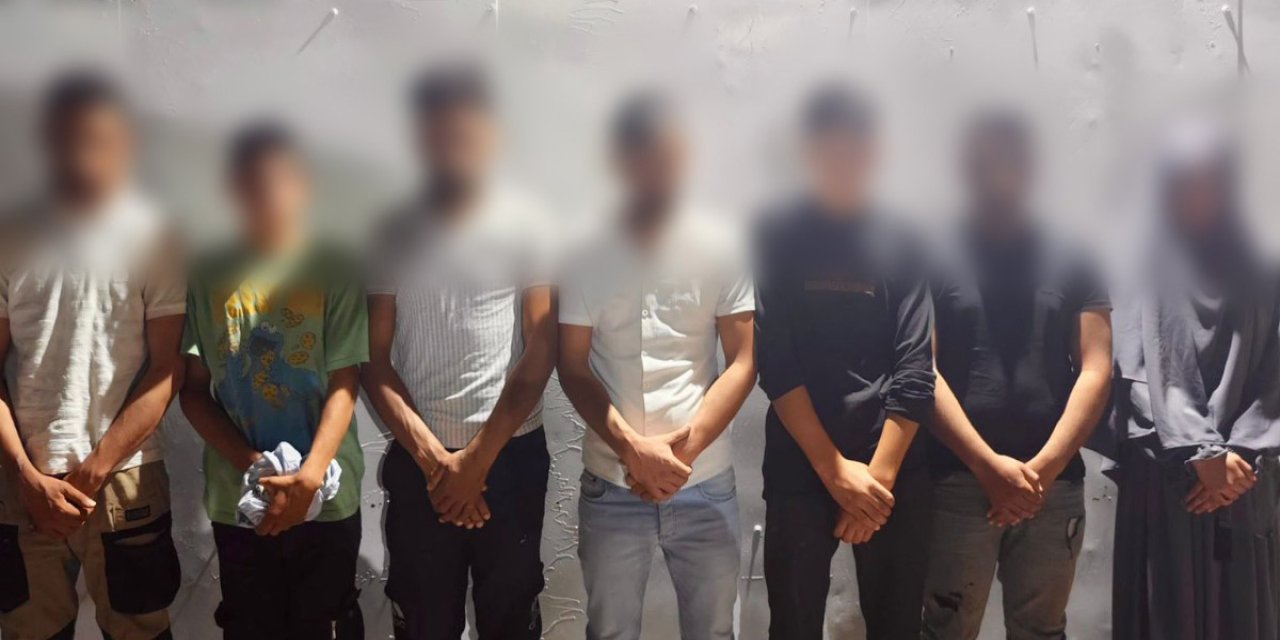 Konya’da 13 kaçak göçmen yakalandı