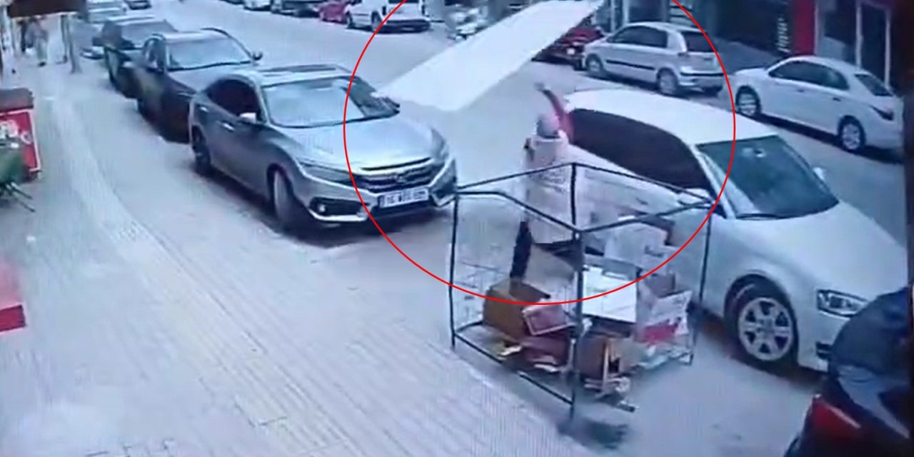 Lodosun vurduğu şehirde ölümden saniyelerle kurtuluş