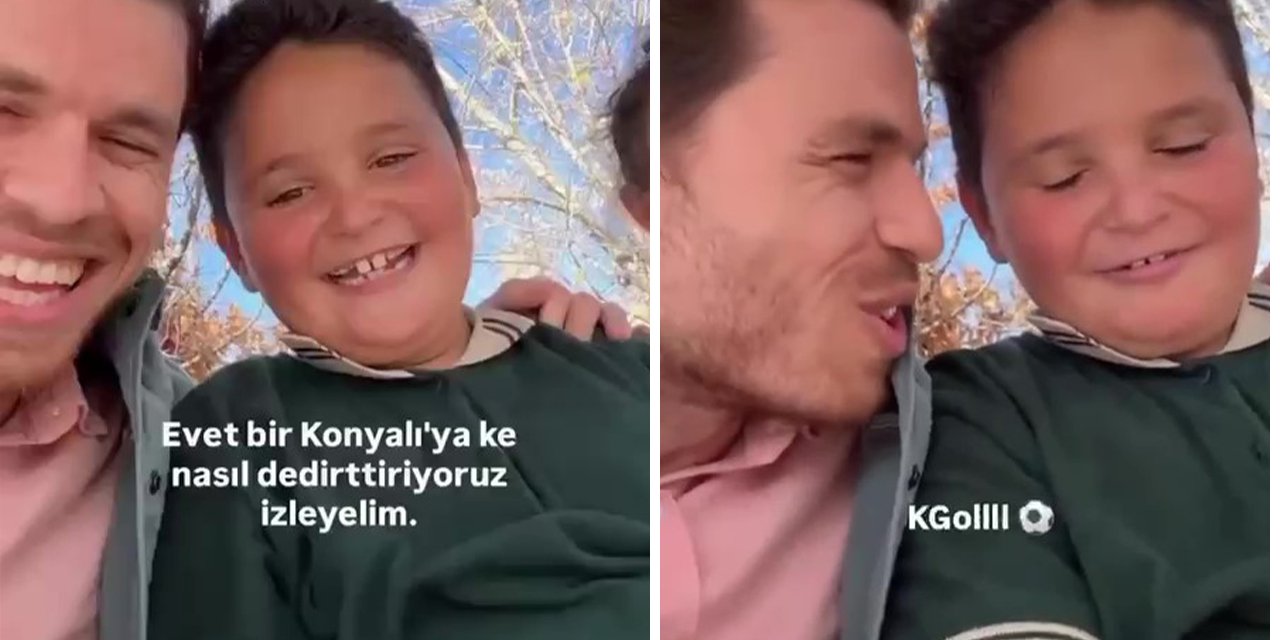 Küçük Konyalı’nın K ile imtihanı sosyal medyada viral oldu
