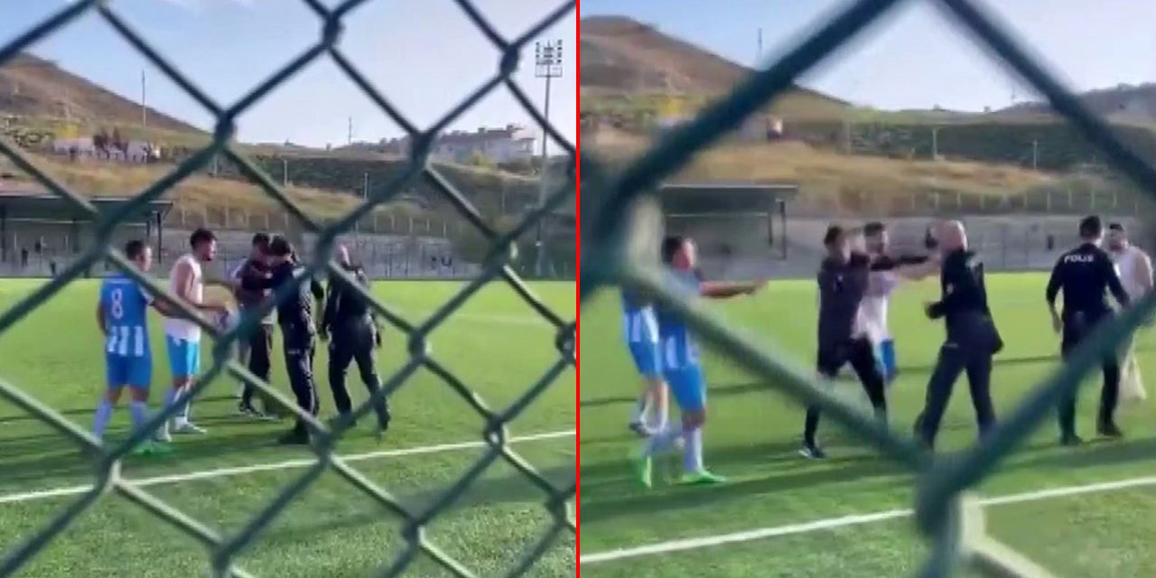 Futbolcuların kavgasına müdahale eden polislere soruşturma