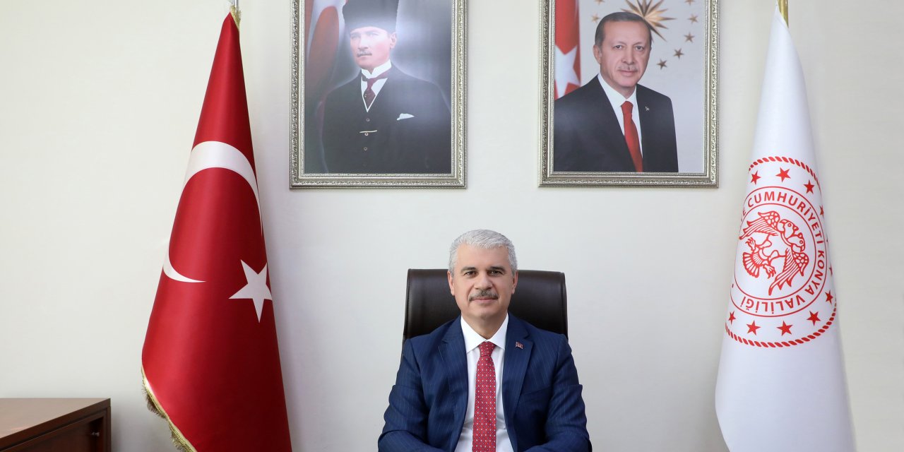 Konya Valisi’nden 29 Ekim mesajı