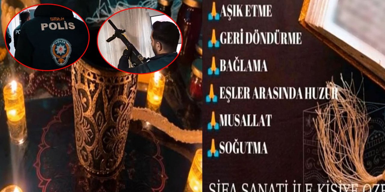 Konya polisi Instagram’dan “dua ve kişisel bakım” tuzağını çökertti