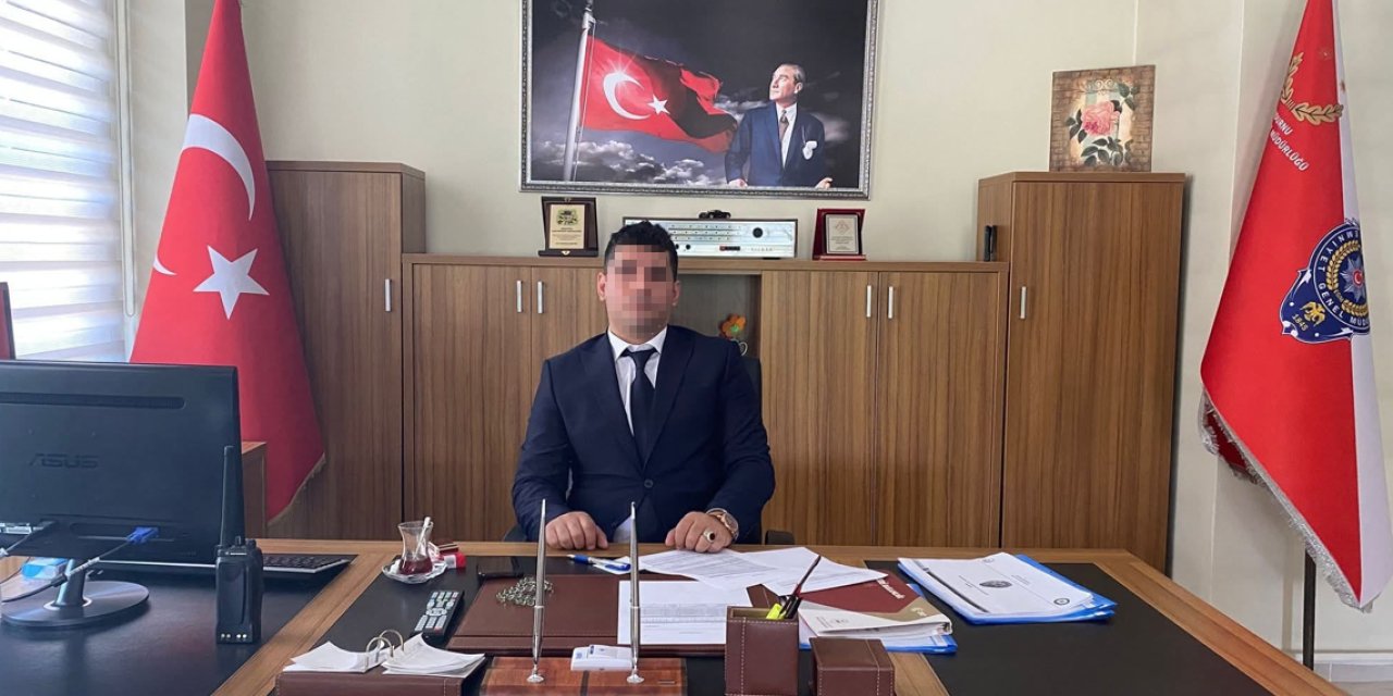 İlçe emniyet müdürü, eşine şiddet suçlamasıyla tutuklandı