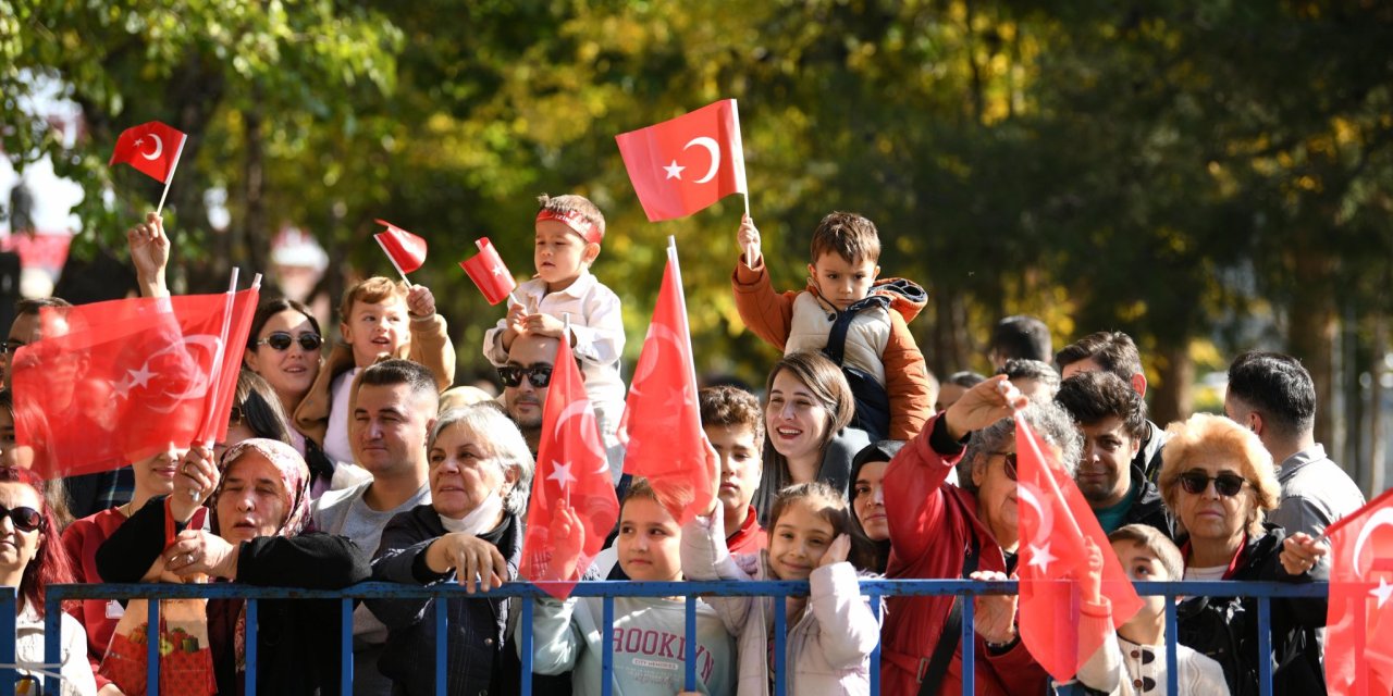 Konya’da Cumhuriyet coşkusu