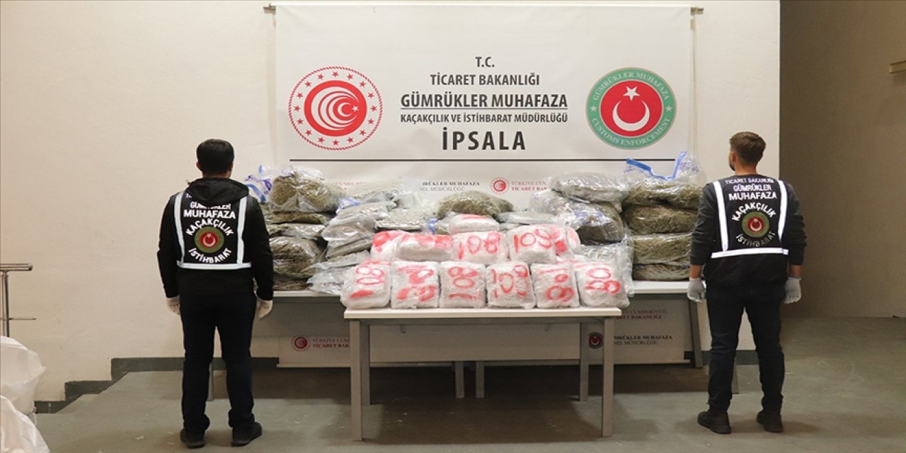 İki TIR’da 525 kilogram uyuşturucu bulundu