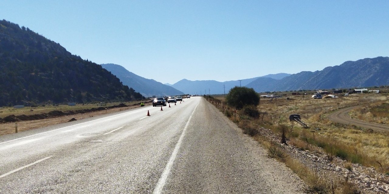 Yeni Konya - Antalya yolu kapanıyor