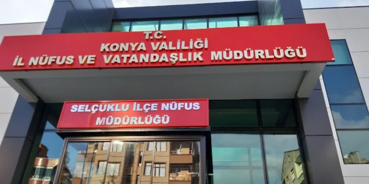 Konyalılar nüfus müdürlüklerine akın ediyor