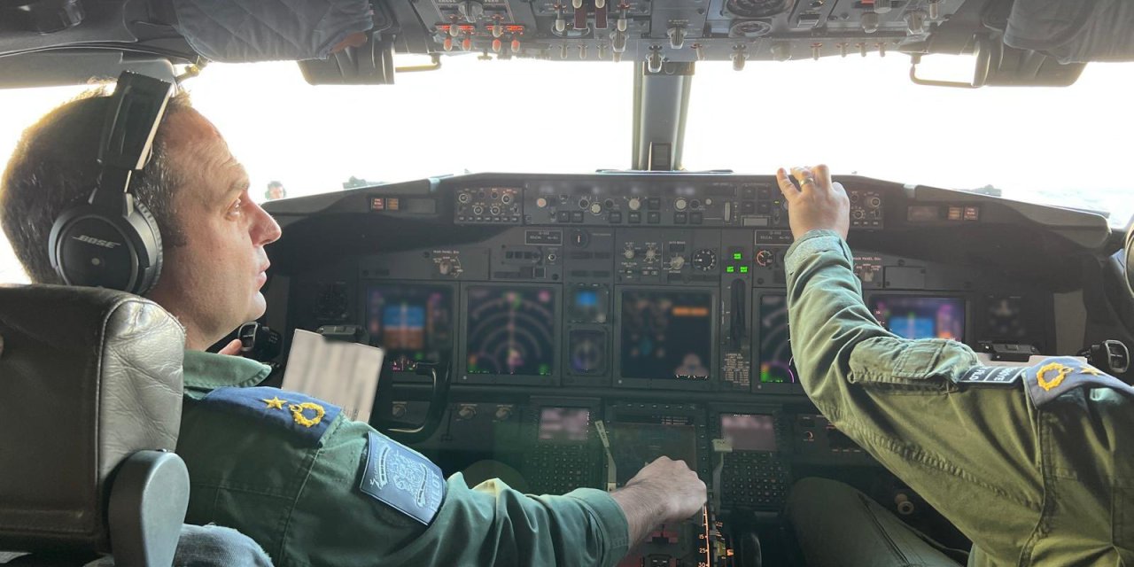 Konya semalarından NATO’ya başarılı uçuş