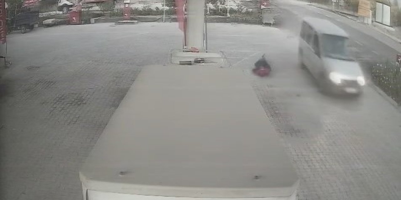Eniştesine araçla çarpıp kaçtı! Adam havaya fırladı