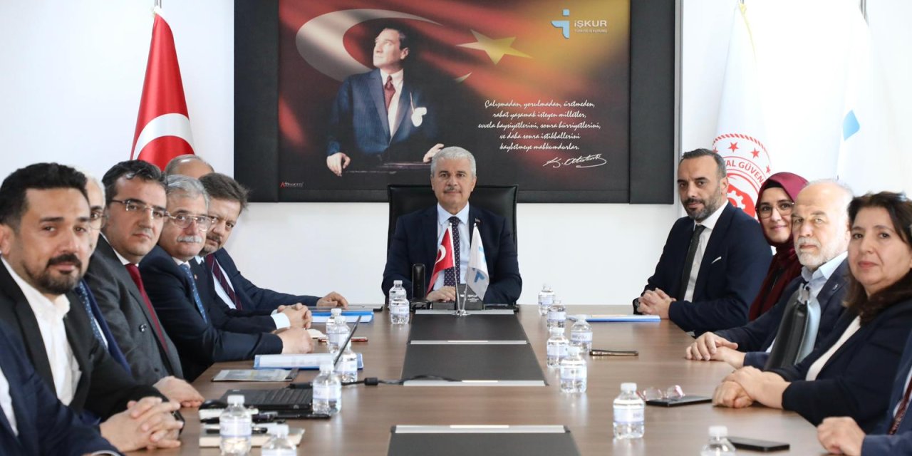 Konya’da istihdam ve mesleki eğitim politikaları masaya yatırıldı