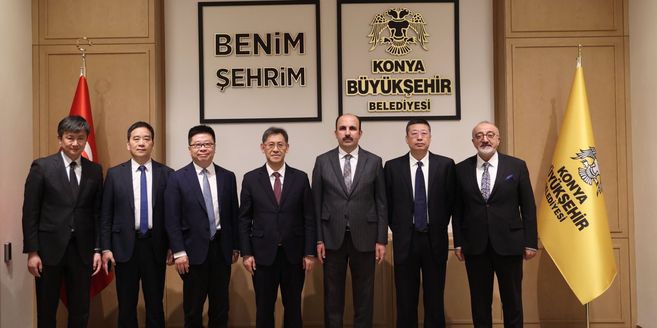 Kardeş şehir Şiyan’dan Konya’ya ziyaret