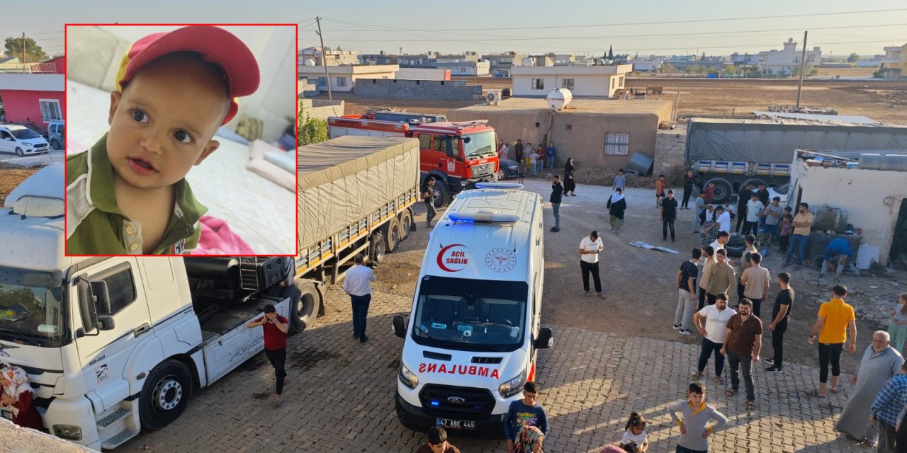 2 yaşındaki çocuk babasının kullandığı TIR’ın altında can verdi