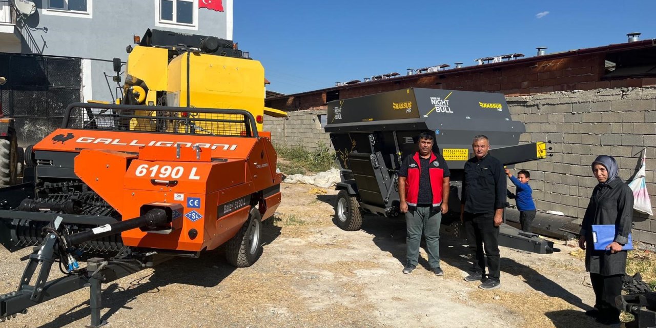 Konya’da çiftçilere hibe destekli makine ve ekipman