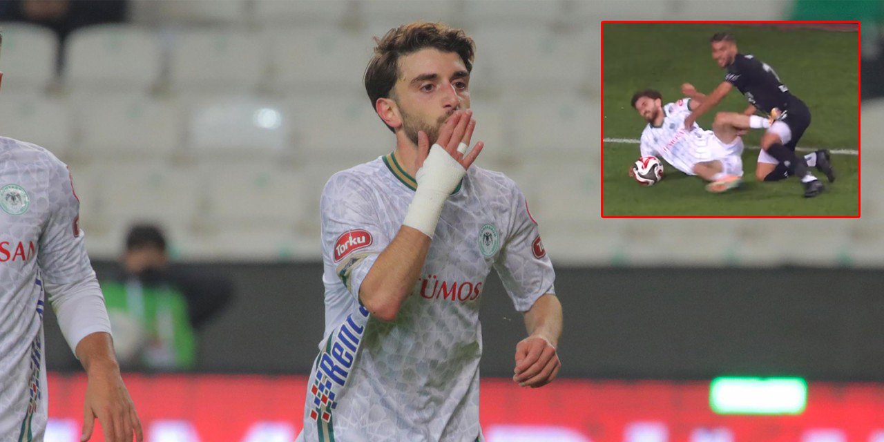 Konyasporlu Tunahan’a iki farklı sebepten ceza geliyor