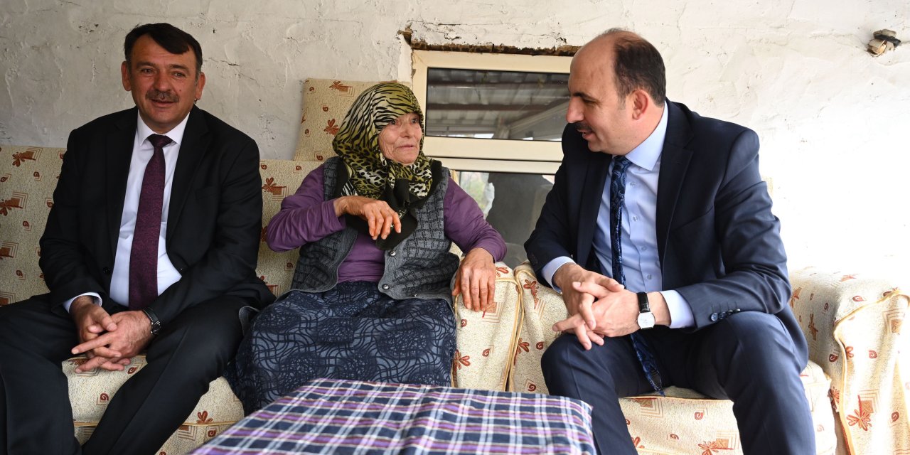 Konya’nın yaşayan insan hazinesi, Başkan Altay ile buluştu