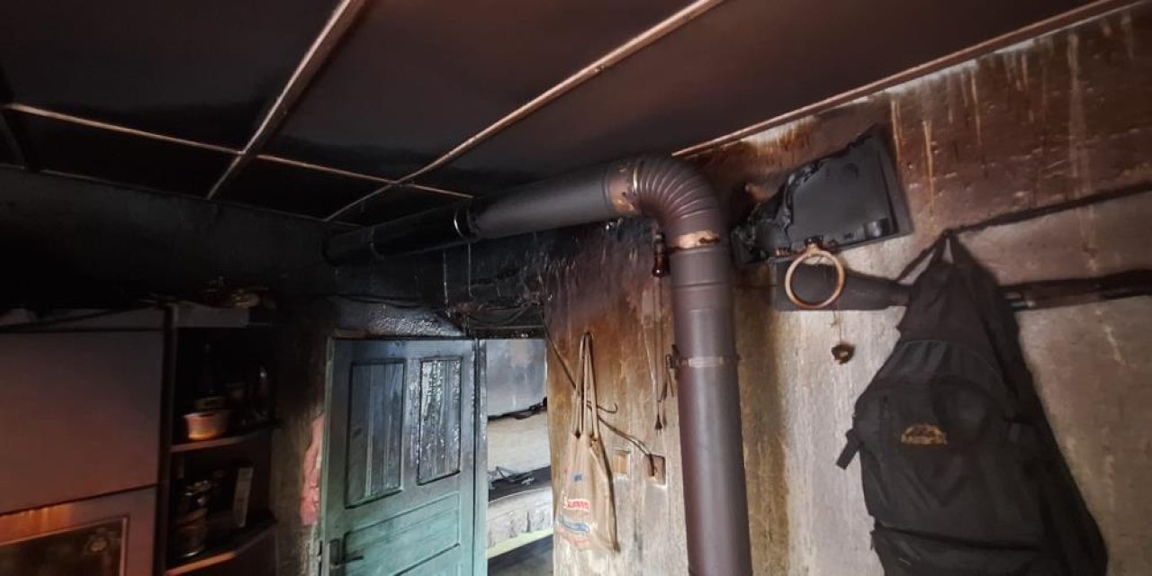 Konya’da bir aile kış önü evsiz kaldı