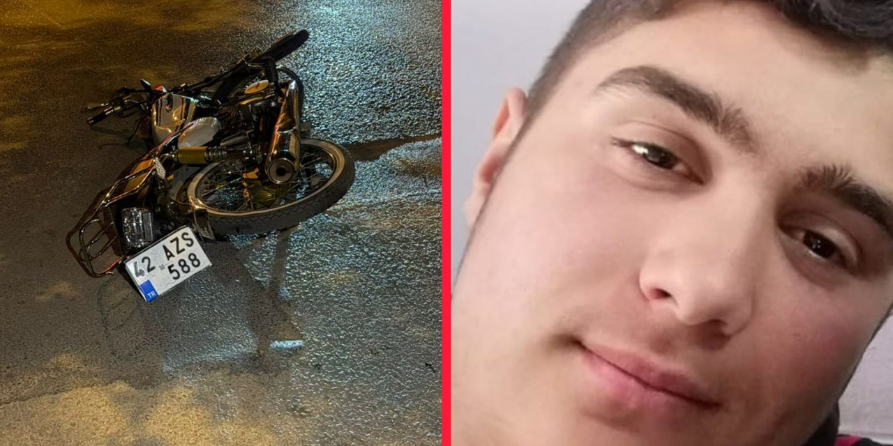 Konya’daki motosiklet kazasında Rahmi Zararsız hayatını kaybetti