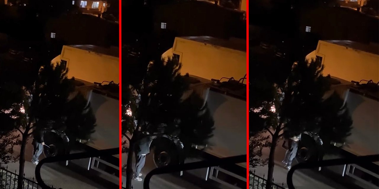 Çöp kamyonu şoförüne levyeli saldırı