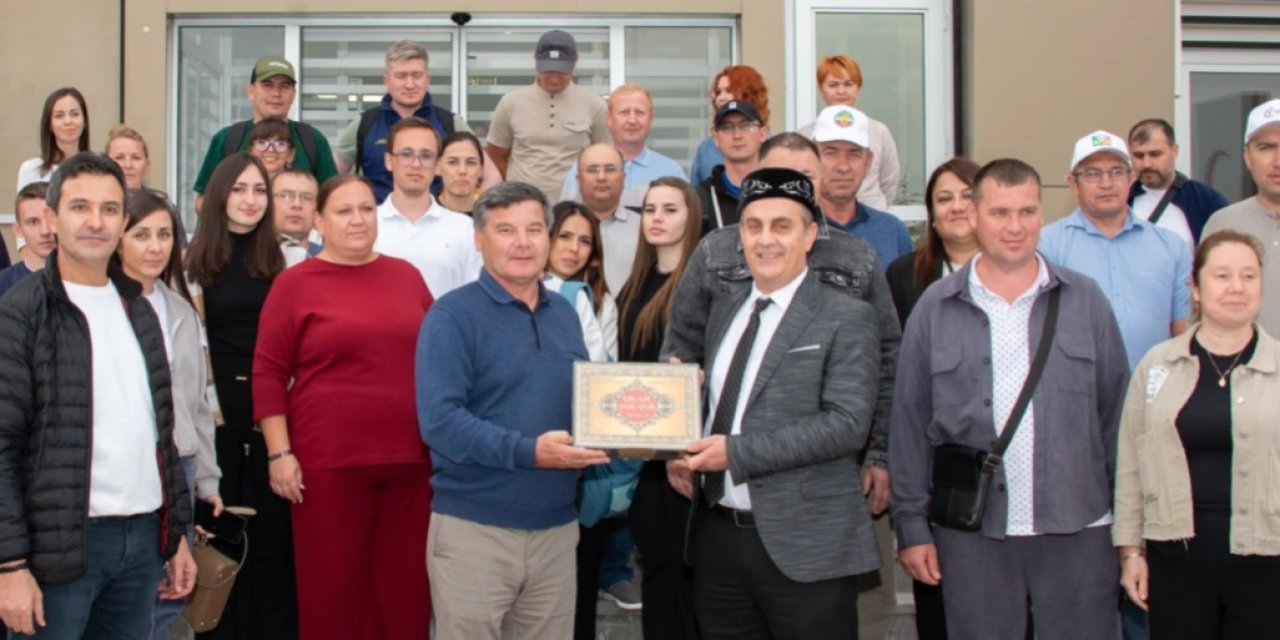 Tataristanlı heyet Konya’ya hayran kaldı