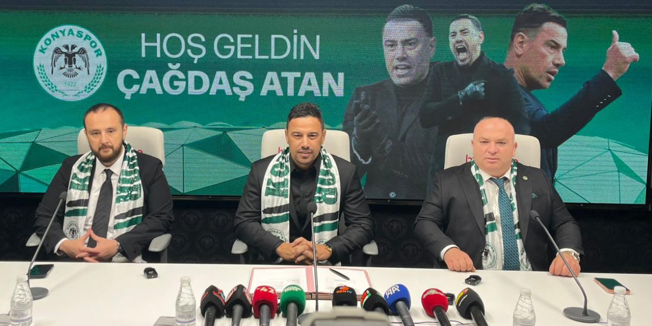 Konyaspor’un yeni hocası Çağdaş Atan imzayı attı