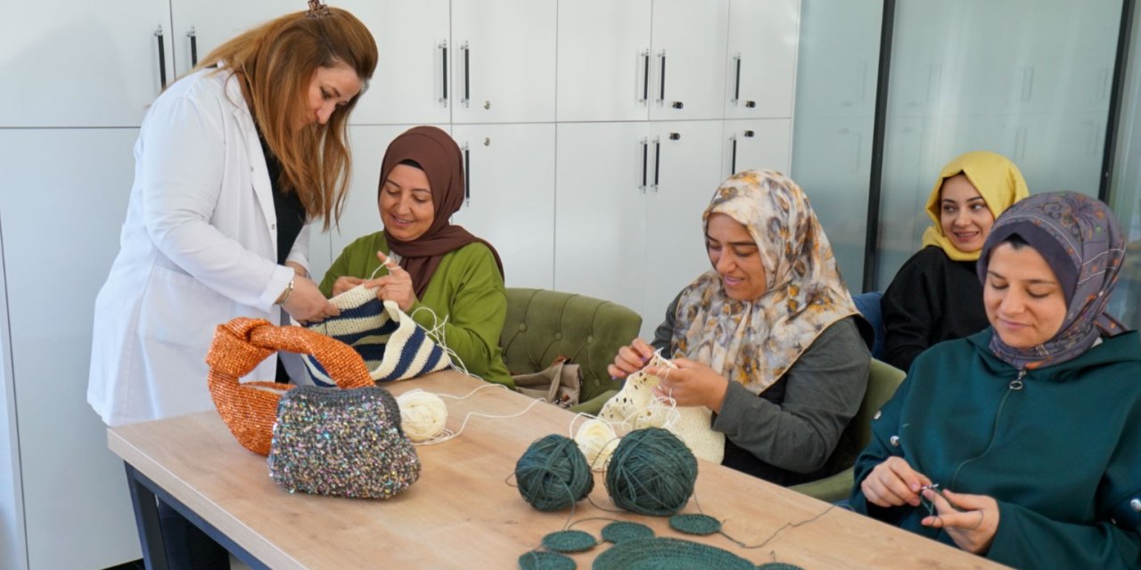 Konya'da anneler huzur buluyor