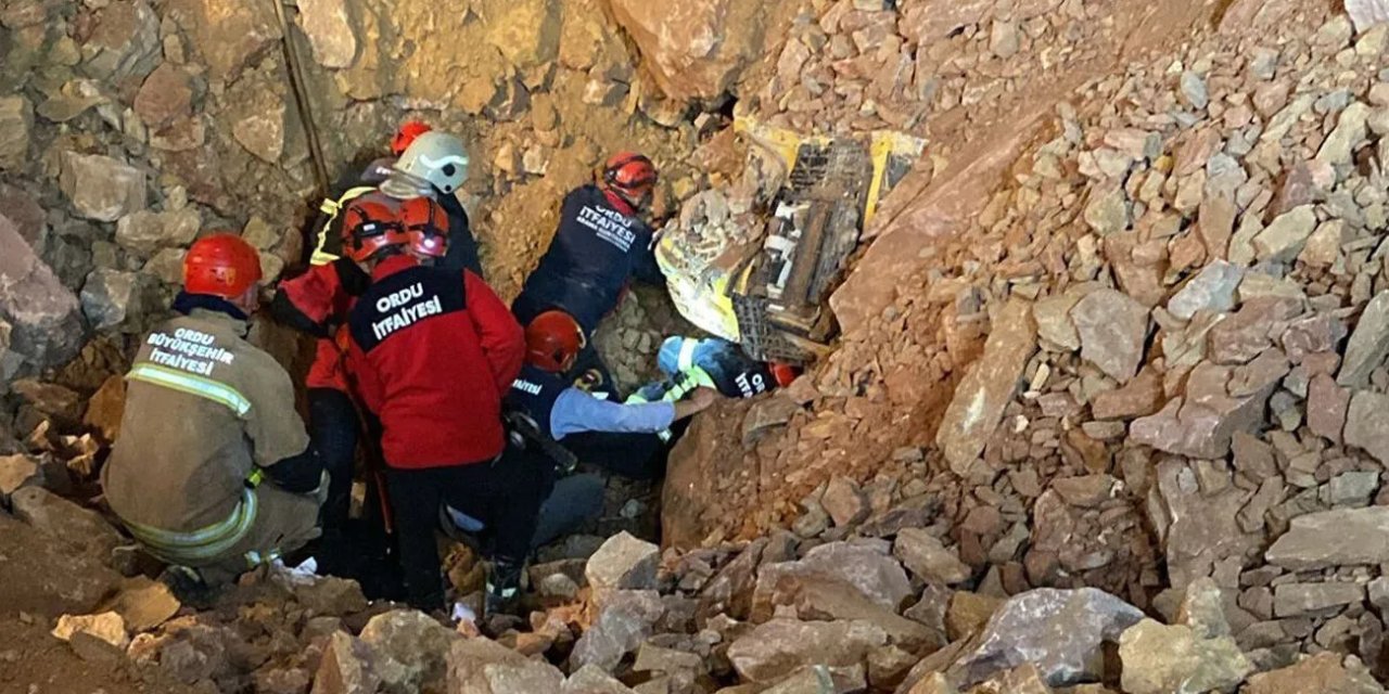 Taş ocağında facia! Arama çalışmalarında son durum