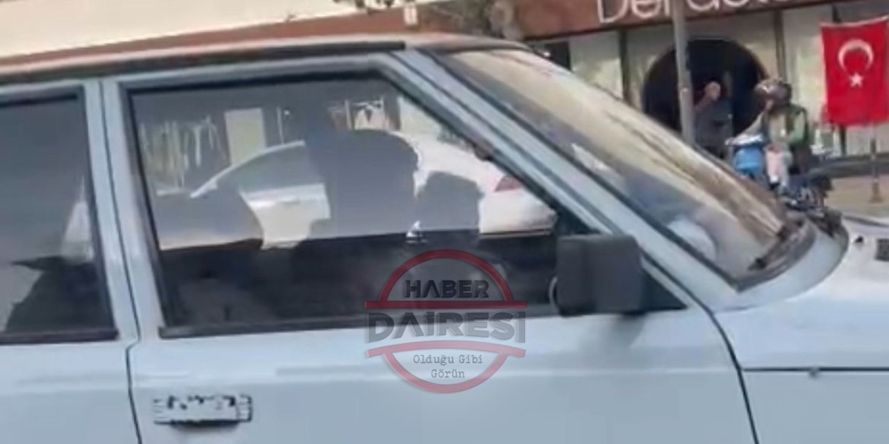 Konya trafiğinde böylesi görülmemişti