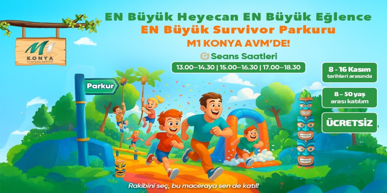 Konya’da Survivor rüzgarı esecek