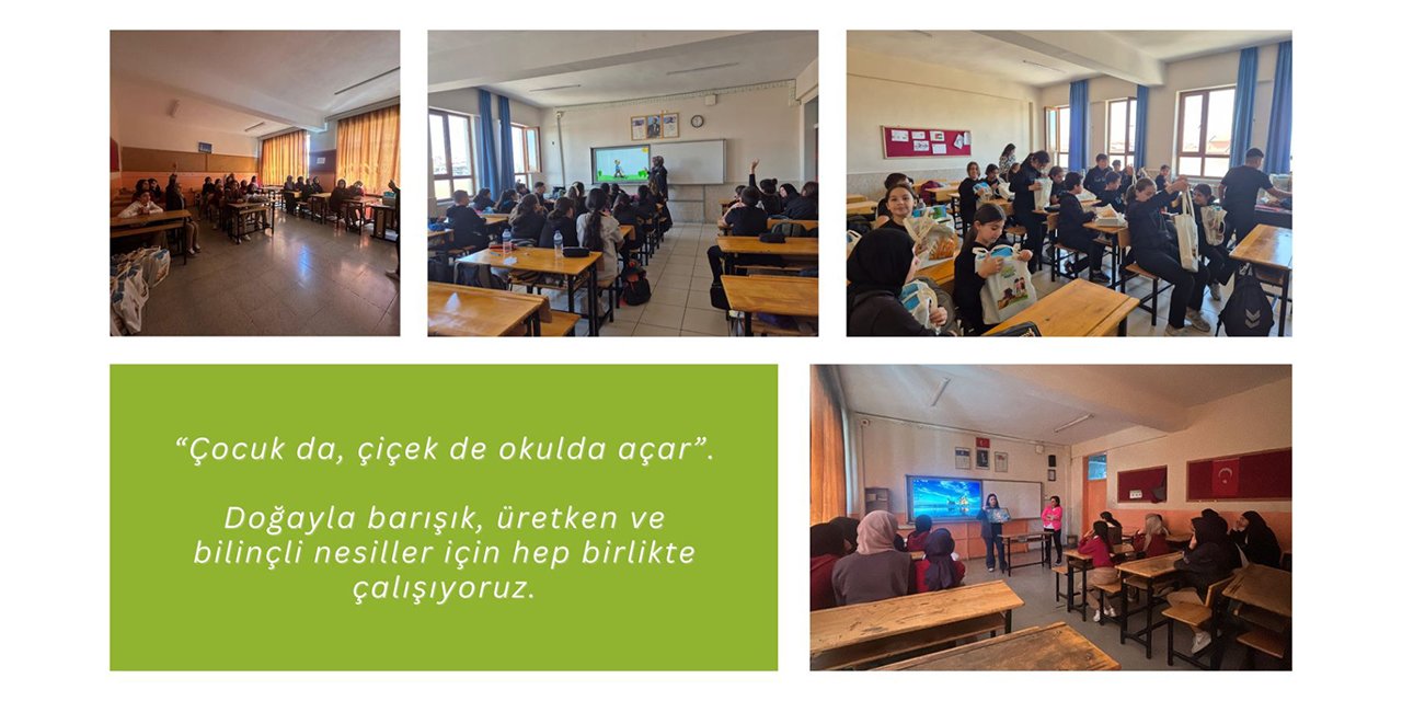 Konya’daki okullar çiçek açtı