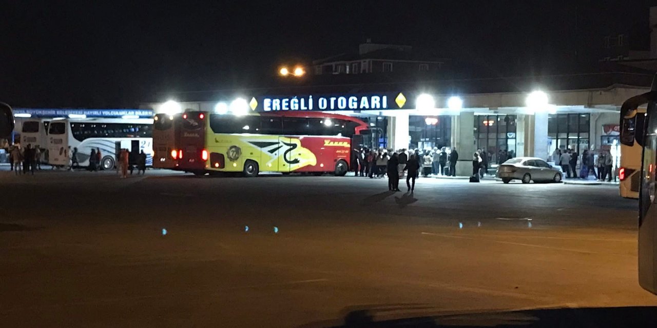 Konya’da otogardaki asker uğurlamasında kavga çıktı