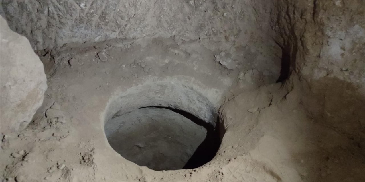 Define ararken yeraltı şehri buldular! Böyle gizlemişler