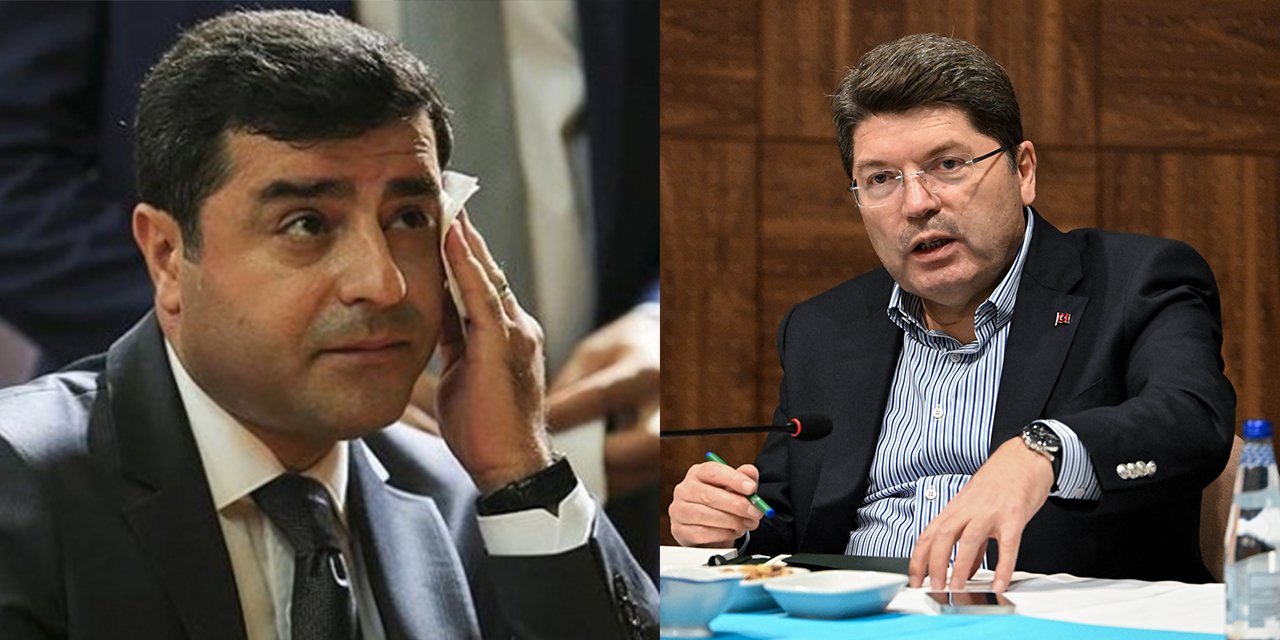 Adalet Bakanı Yılmaz Tunç’tan Selahattin Demirtaş açıklaması