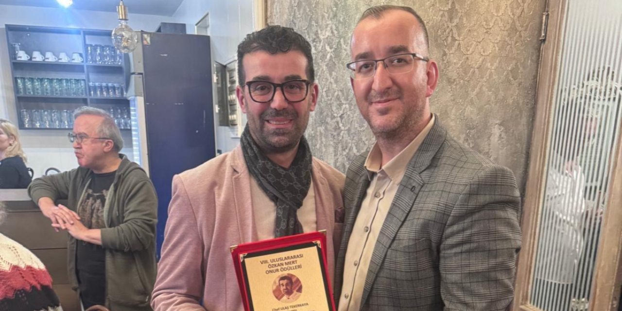 Konyalı Şef Ulaş Tekerkaya’ya dünyadan büyük onur