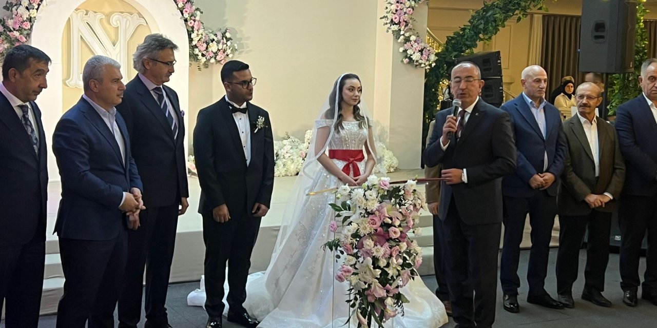 Konya’yı yönetenler bu düğünde buluştu