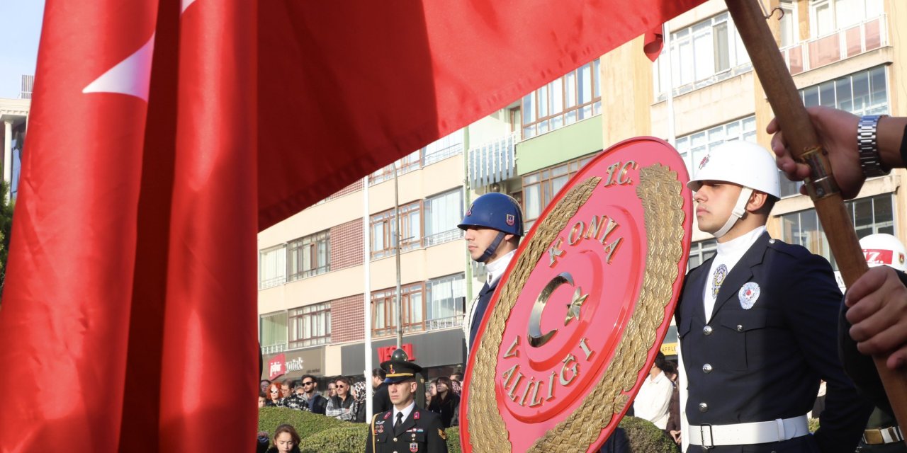 Atatürk, Konya’da 87. yılında saygıyla anıldı