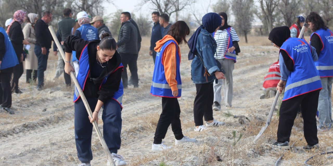 Konya’da erozyona karşı güçlü adım