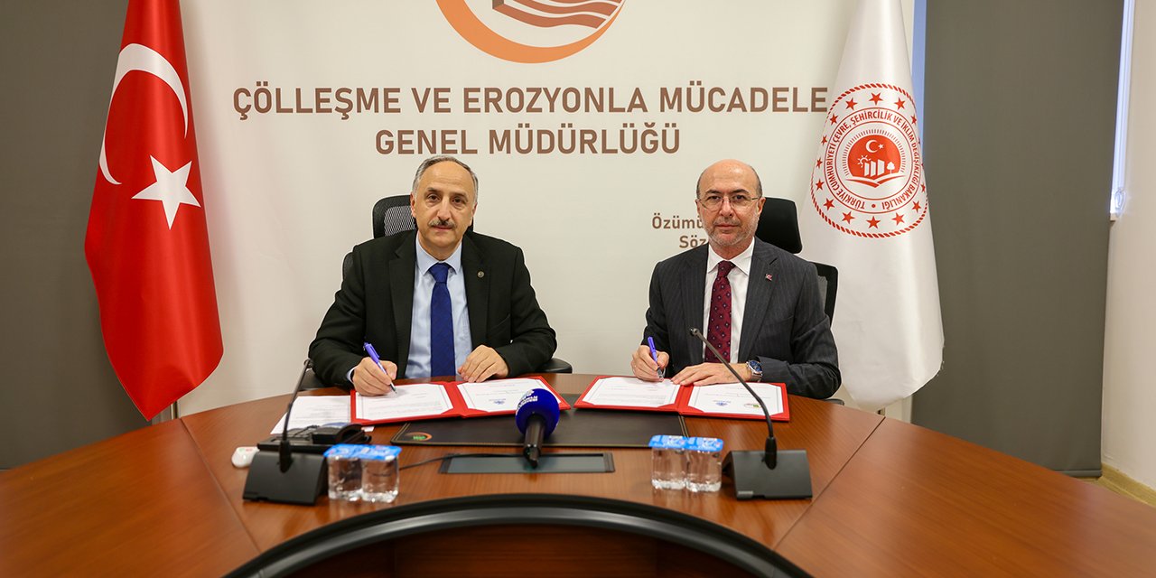 İmzalar atıldı! Konya’da karbon yutak alanı oluşturulacak