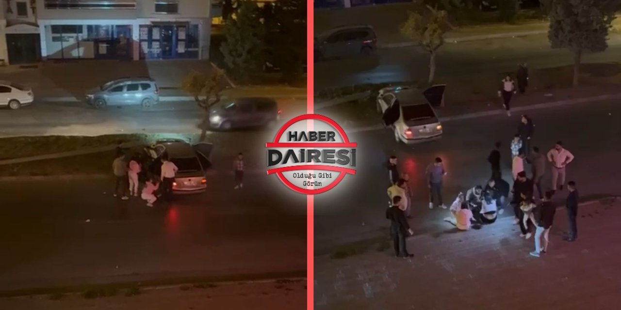 Konya’da kaza sonrası panik! 4 kişi böyle kurtarıldı