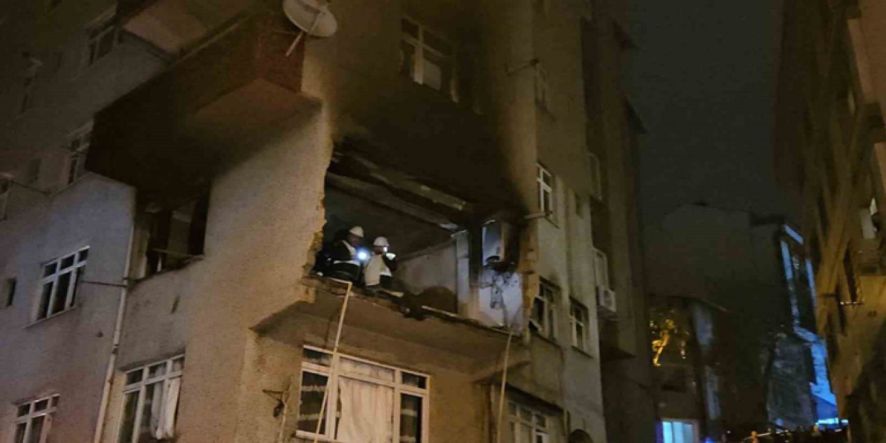 Öyle şiddetli patladı ki evin parçaları etrafa saçıldı! İşte o anlar