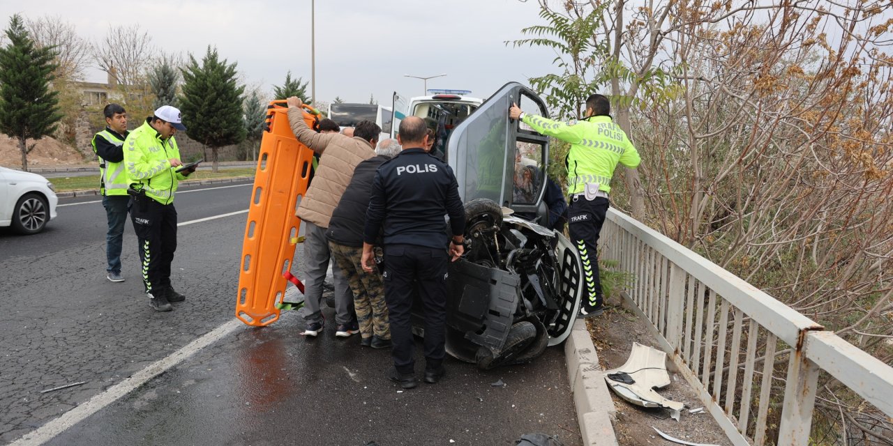 Elektrikli araca çarptı! Suçu aracın boyutunda buldu