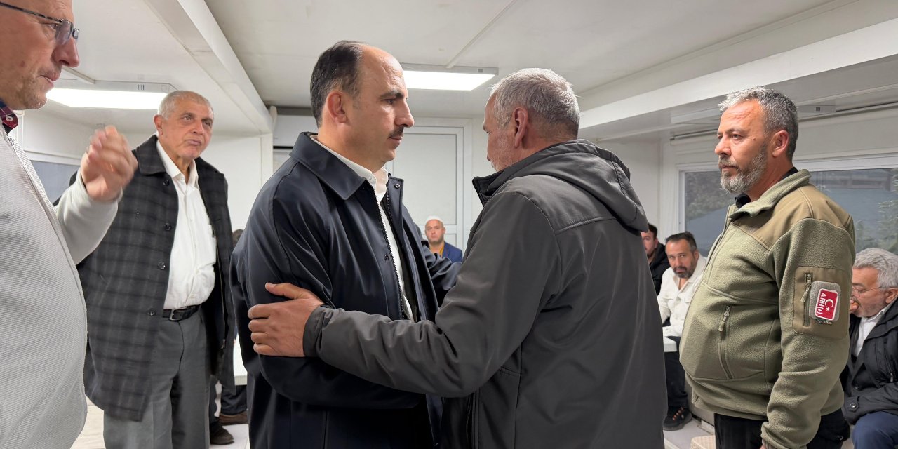 Konya şehidinin ailesine acı ziyaret