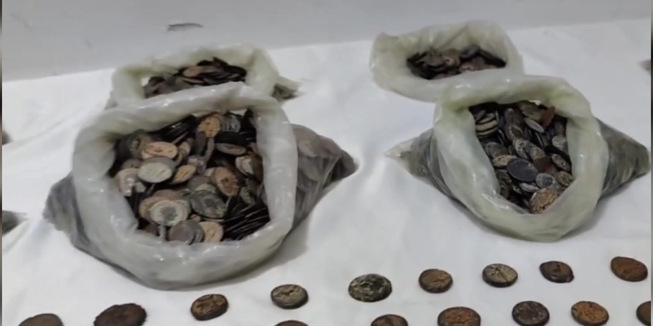 Anadolu hazinesi bulundu! Binlerce sikke o şehirden çıktı