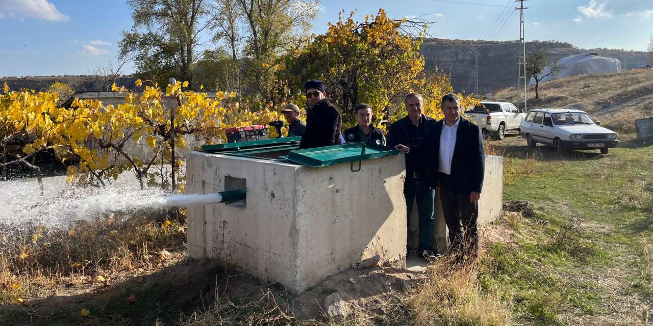Konya’da bir bölge daha modern teknikle sulanacak